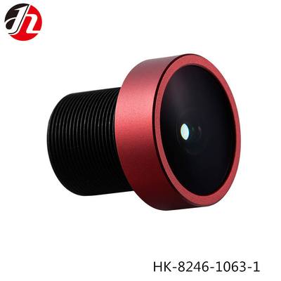 Nero/rosso F1.8 CS montato in fotocamera, M12x0.5 CS montato in grande angolo DVR- Digital Video Recorder lensr
